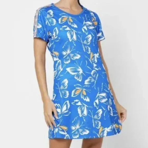 green emerald velvet dress Adidas Farm Psychedelic Wave Green Dress – FARM Rio main image 0